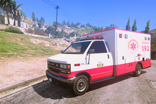 SAMU Ambulance (Ambulância do SAMU)